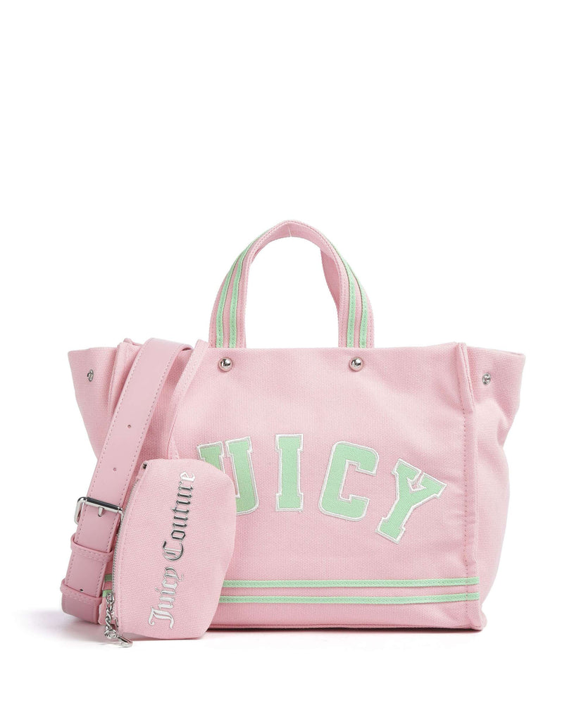Juicy Couture Iris Patch Canvas M Handbag juicy pink/summer green