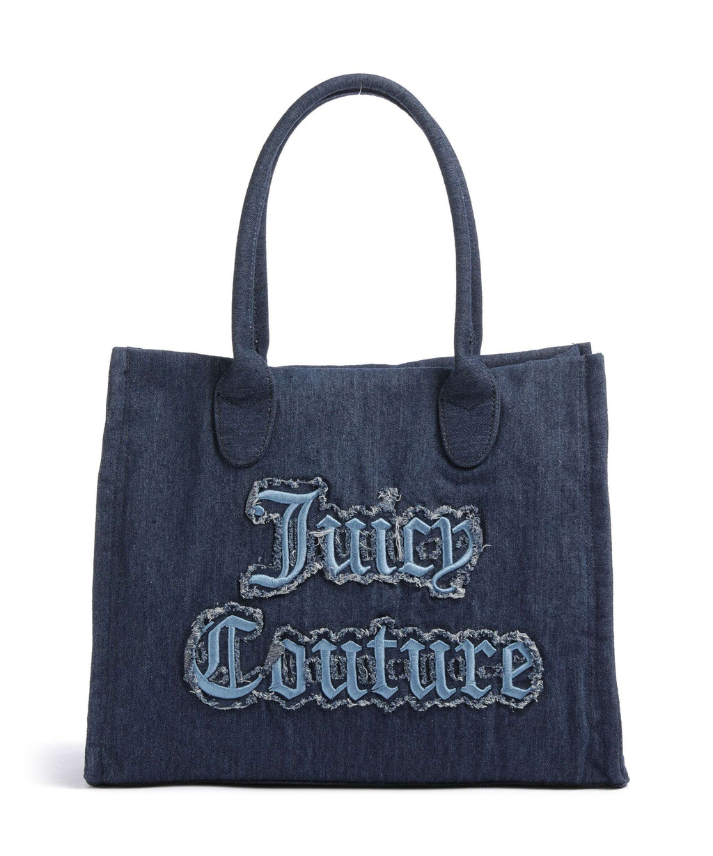 Juicy Couture Iris Distressed L Tote bag denim