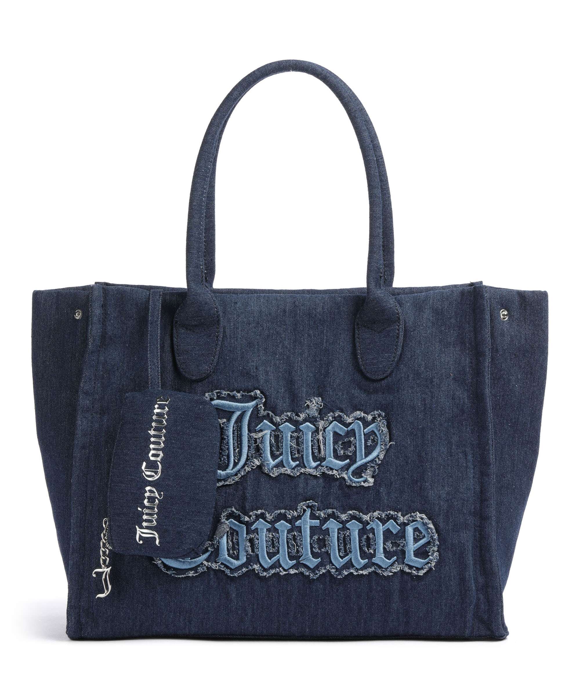 Juicy Couture Iris Distressed L Tote bag denim
