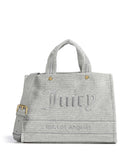 Juicy Couture Iris Velvet M Handbag silver marl
