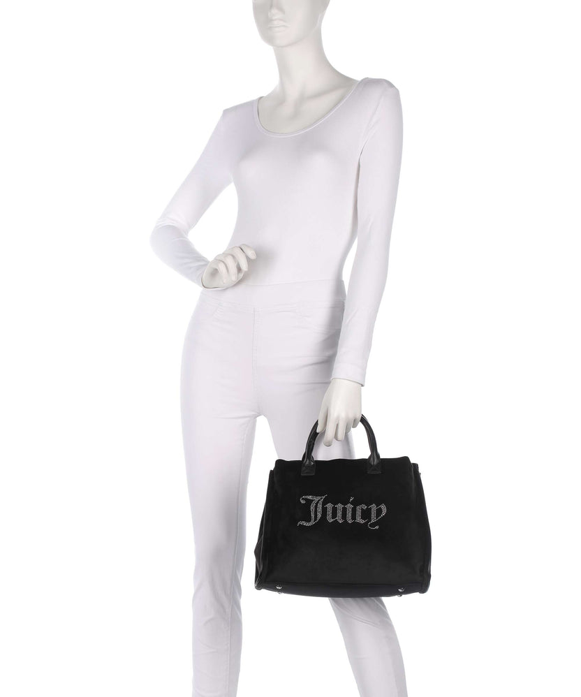 Juicy Couture Iris Velvet M Handbag black