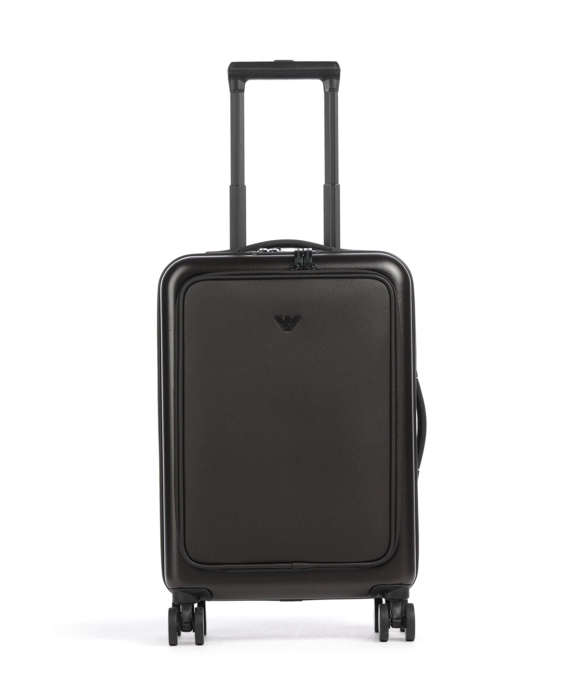 Emporio Armani Business Regenerated Spinner (4 wheels) ebony