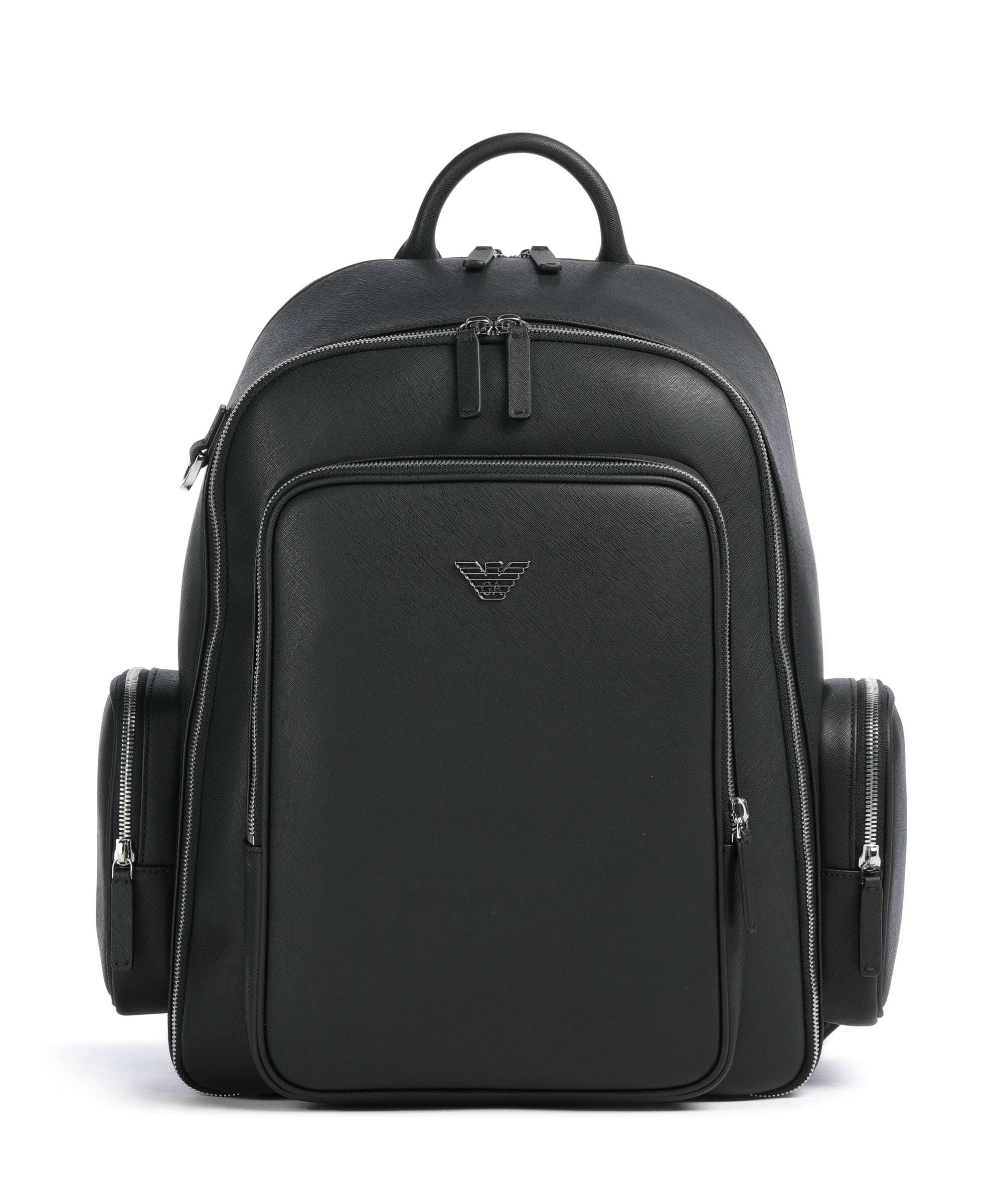 Emporio Armani Business Regenerated Backpack black beauty