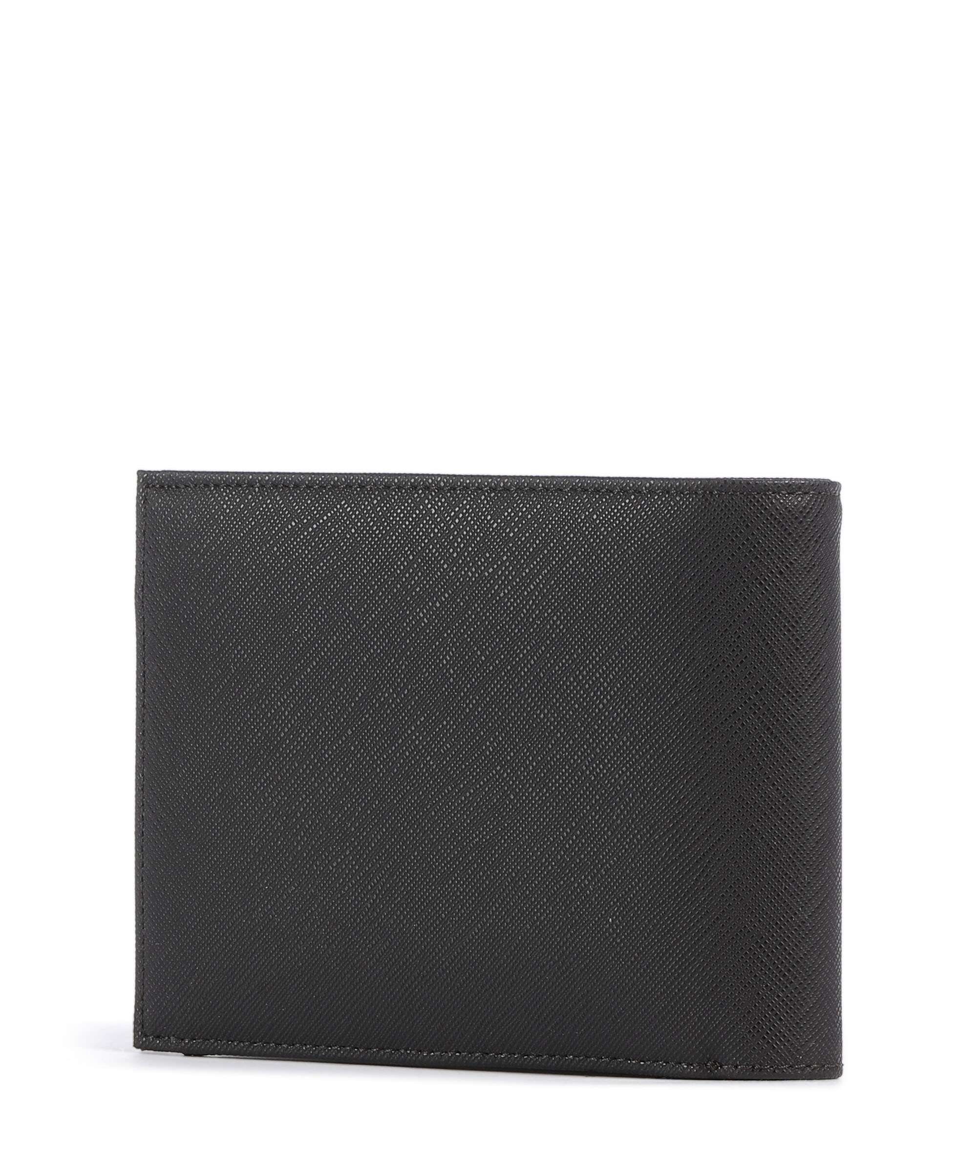 Emporio Armani Saffiano Animation Wallet ebony