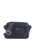 Emporio Armani Business Regenerated Crossbody bag medieval blue