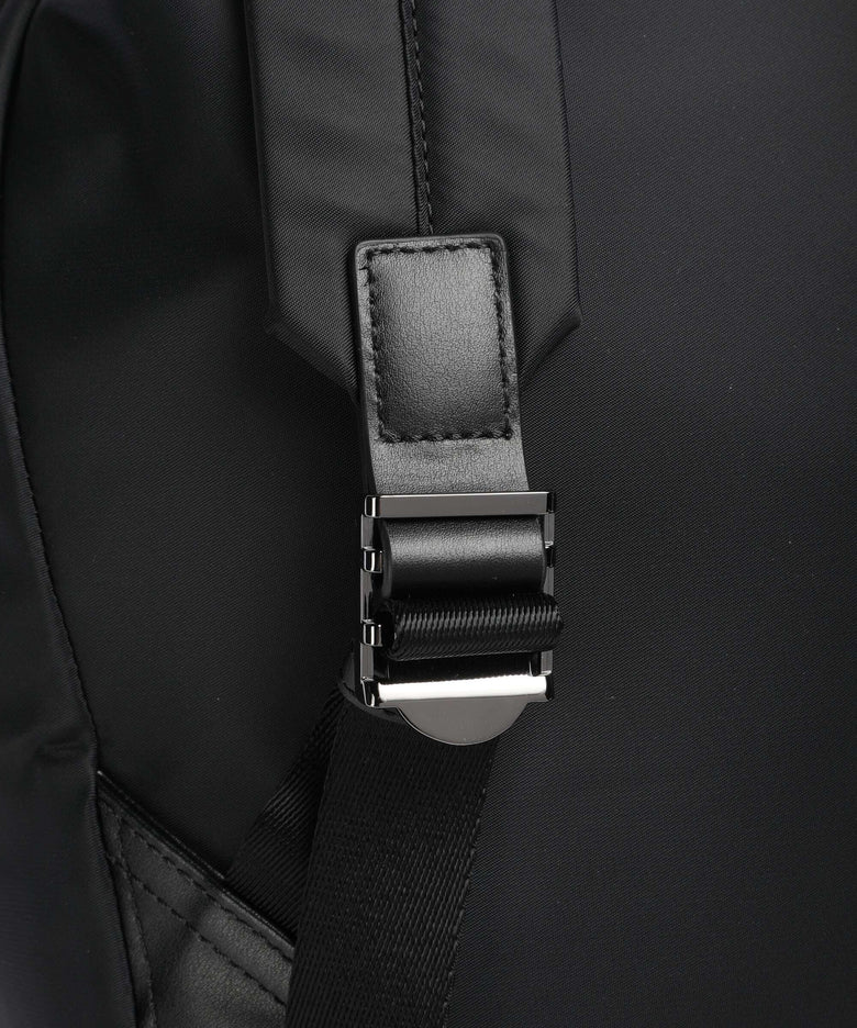 Emporio Armani Recycled Nylon Backpack black beauty