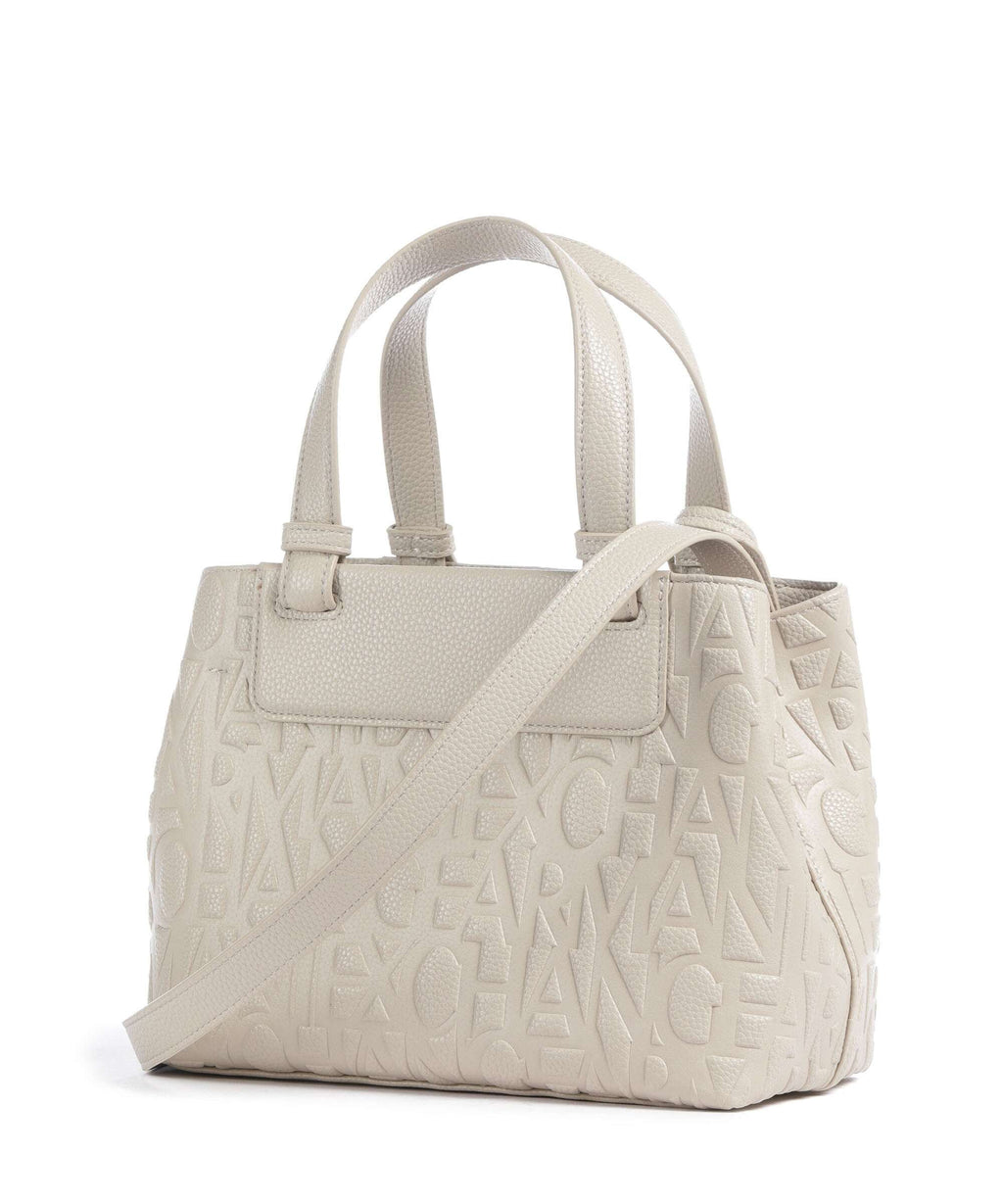 Armani Exchange Liz Monogram S Handbag script