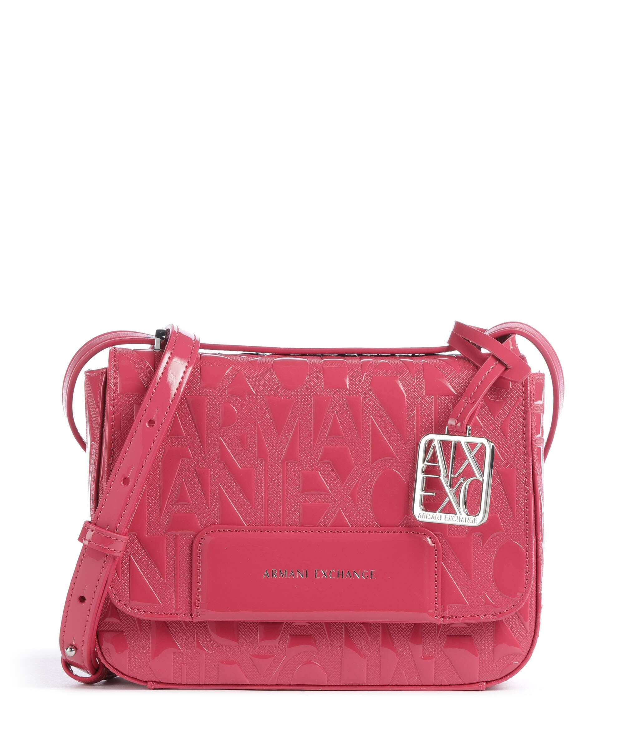 Armani Exchange Liz Patent Crossbody bag epic