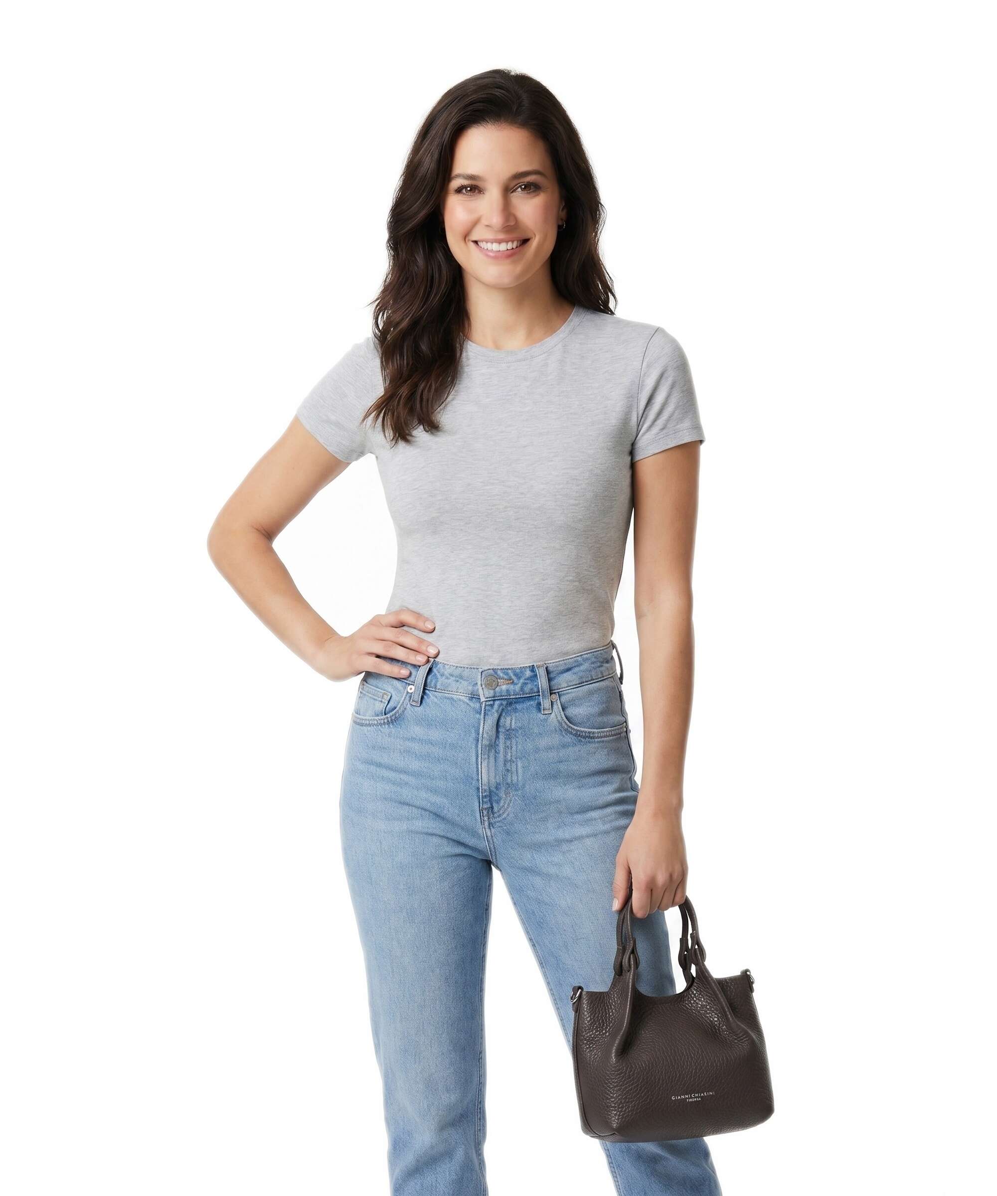 Gianni Chiarini Dua S Handbag espresso