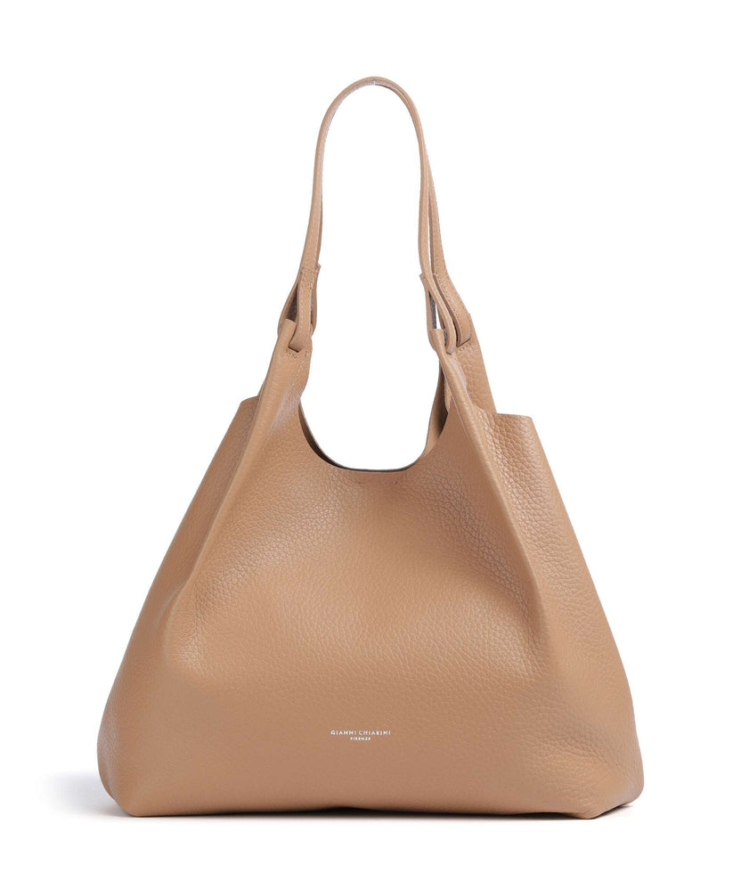 Gianni Chiarini Dua L Hobo bag clay
