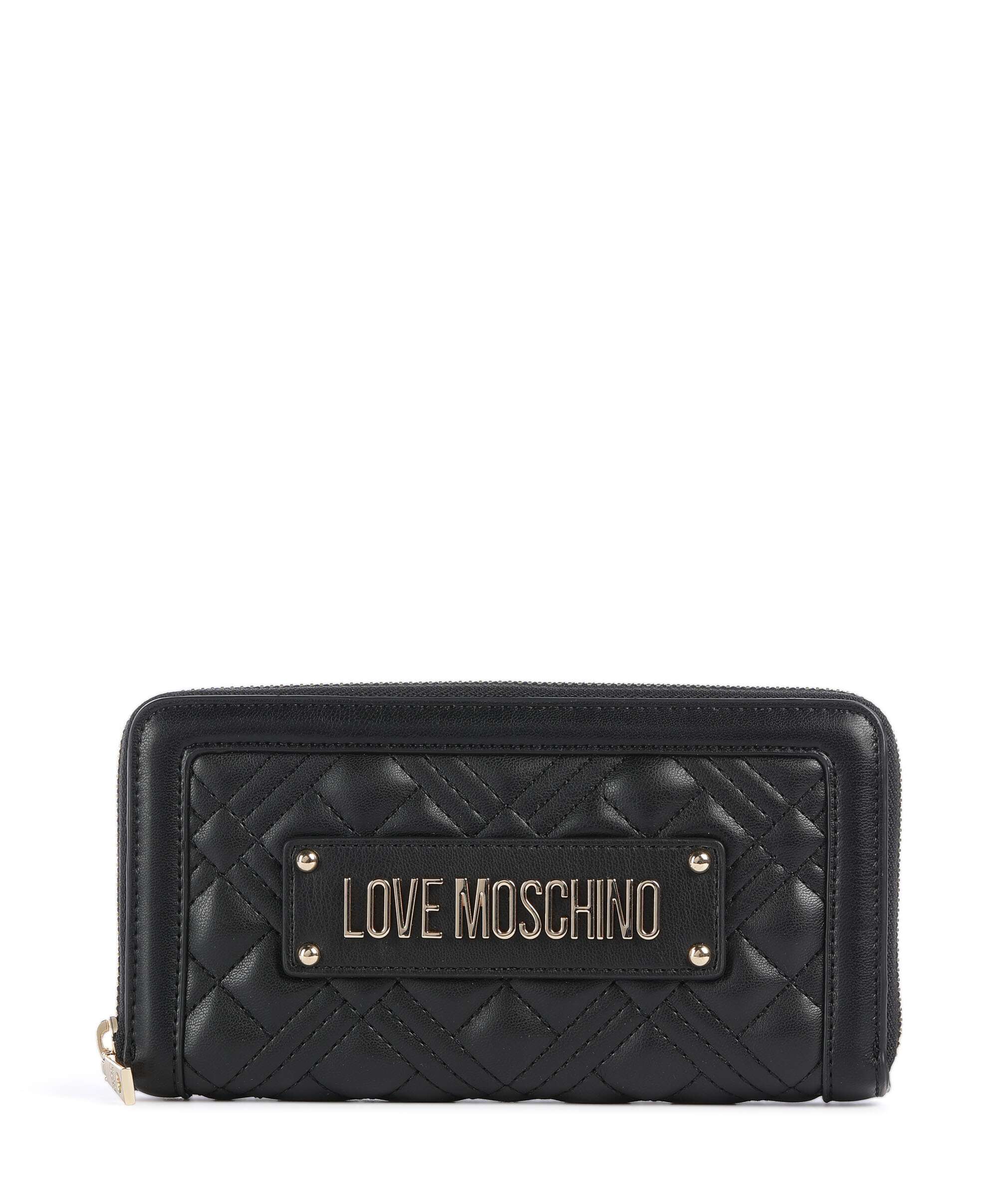 Love Moschino Quilted Wallet nero