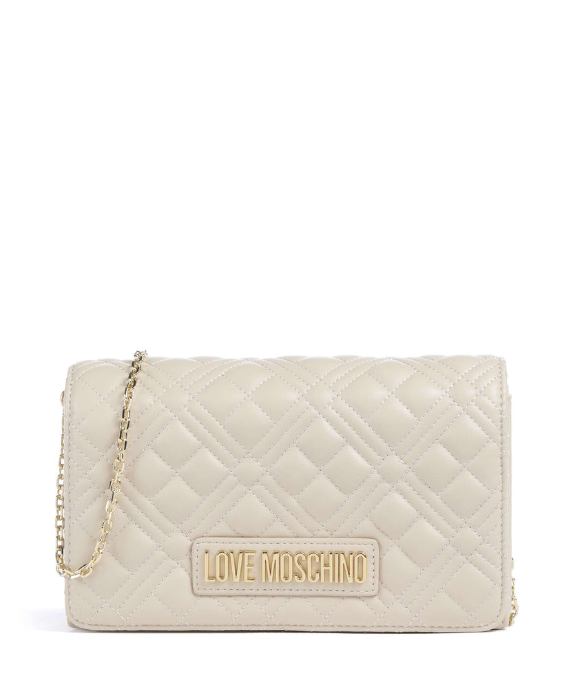 Love Moschino Smart Daily Crossbody bag avorio