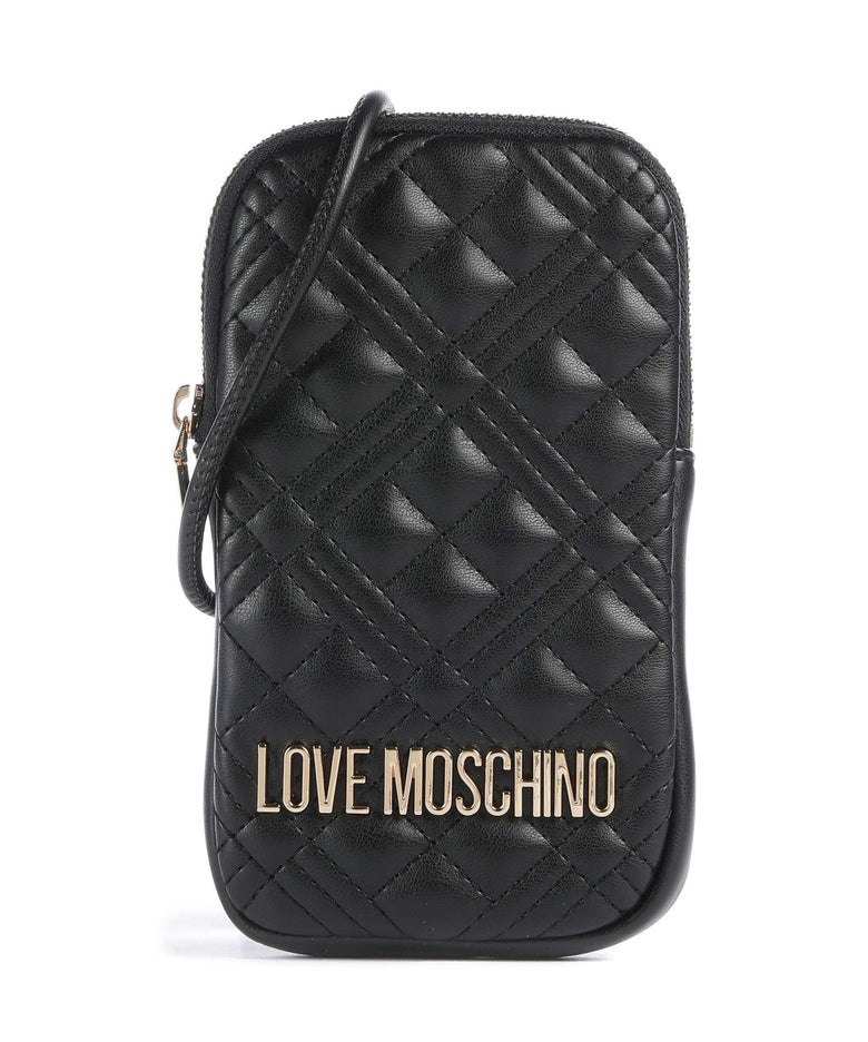 Love Moschino Quilted Phone bag nero