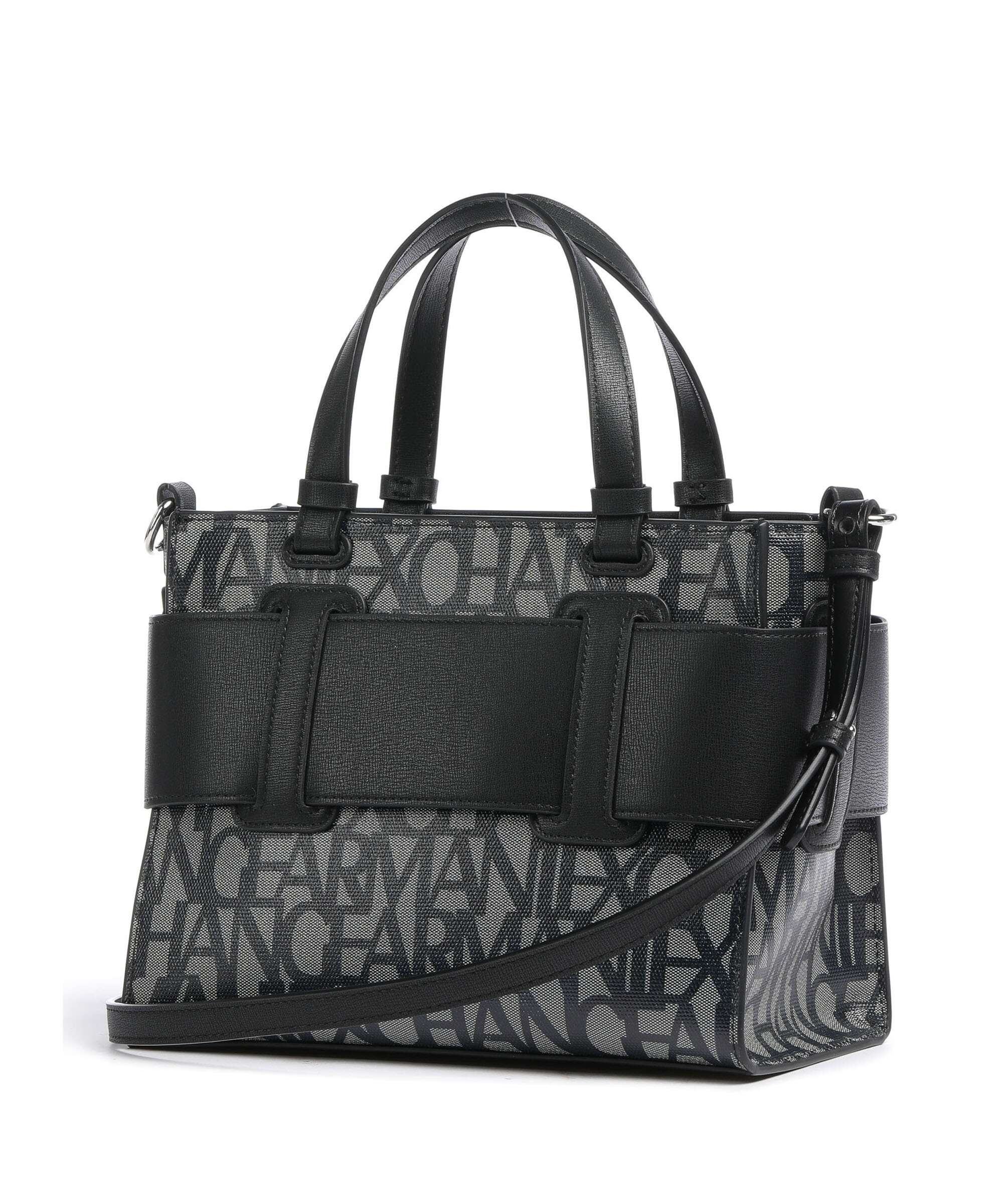 Armani Exchange Susy M Handbag beige/black