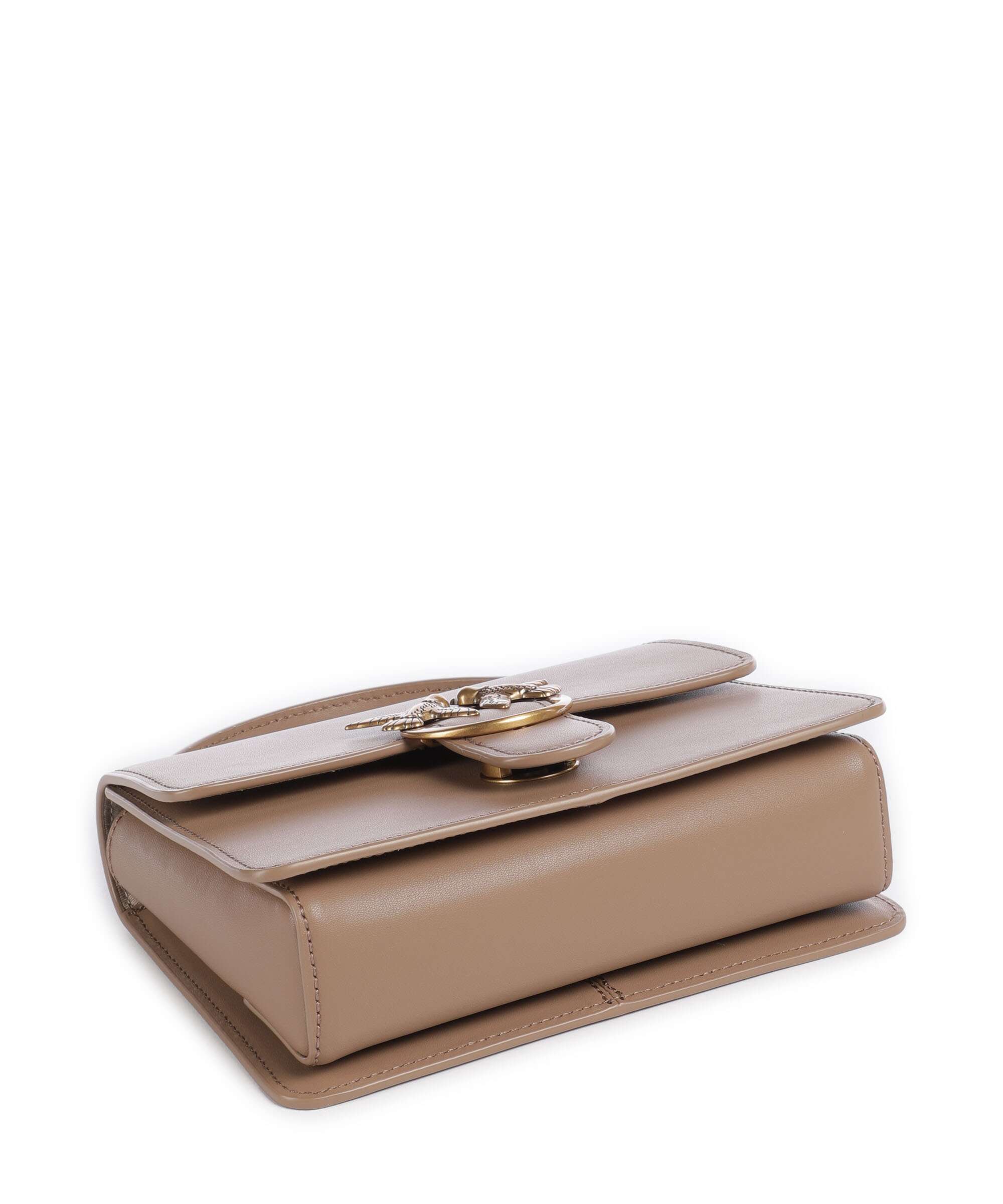 Pinko Love One Mini Handbag biscotto zenzero/antique gold