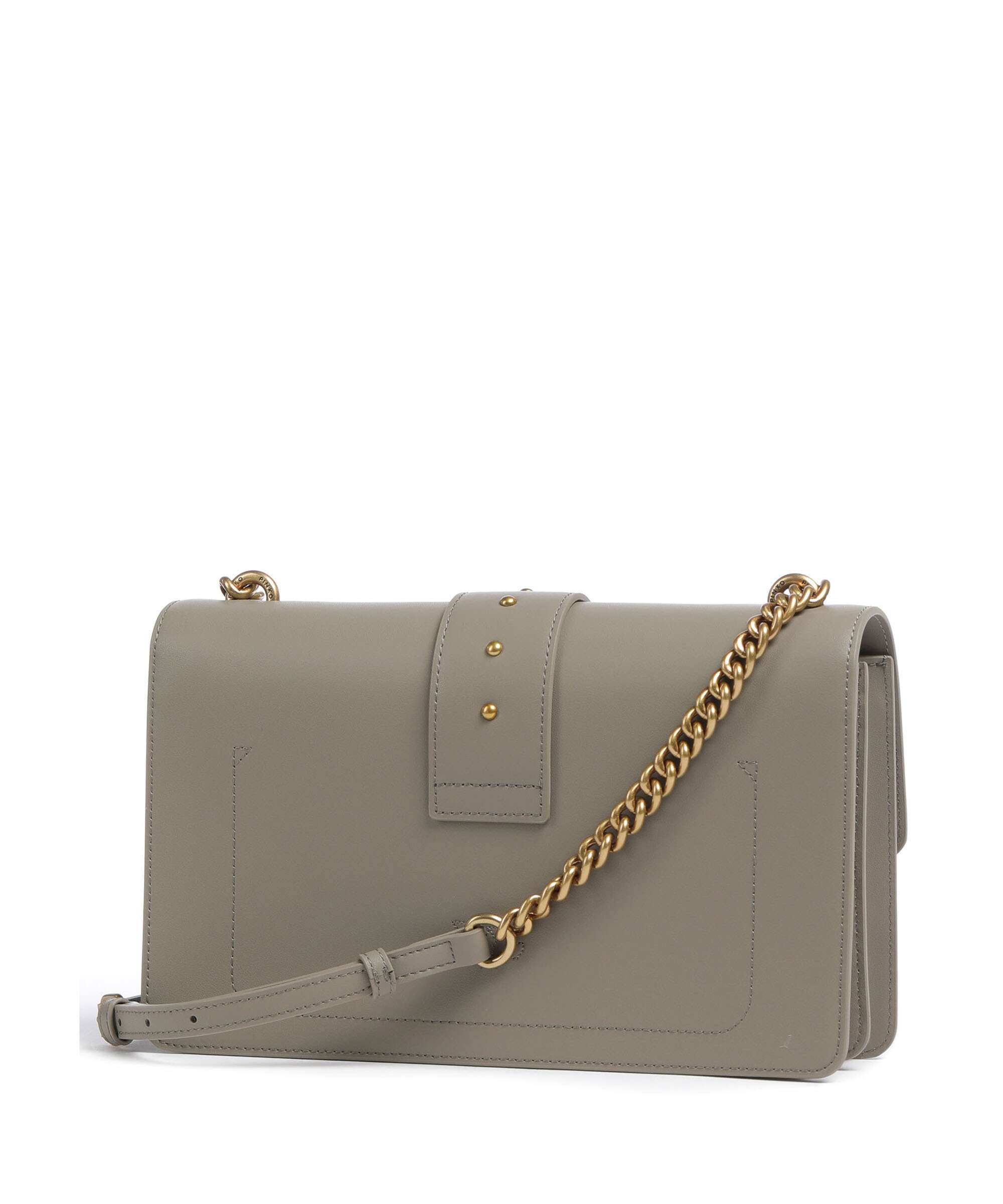 Pinko Love One Classic Crossbody bag noce/antique gold