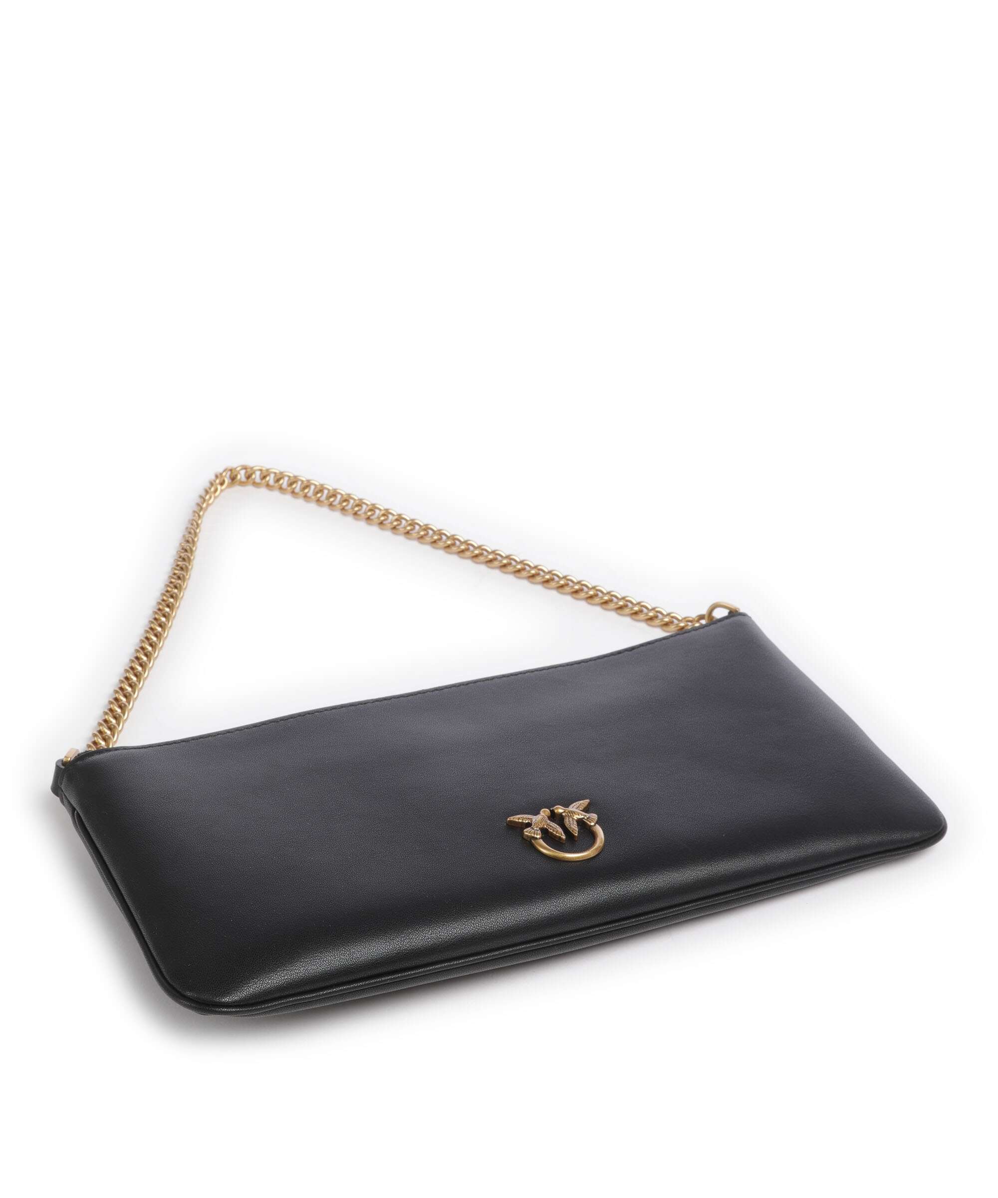 Pinko Flat Horizontal Shoulder bag nero