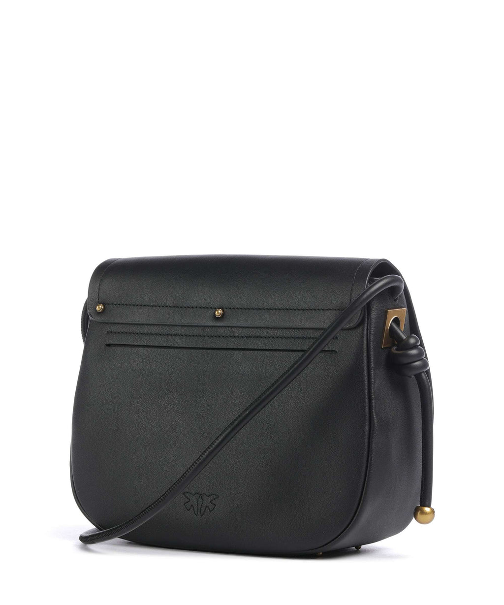 Pinko Saddle Classic Crossbody bag nero/antique gold