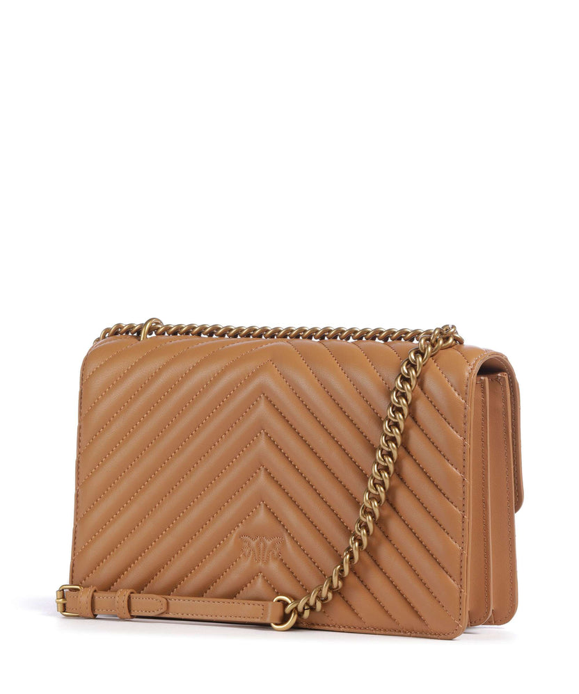 Pinko Love One Classic Shoulder bag torrone/antique gold