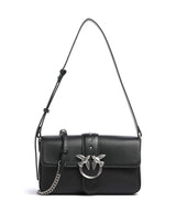 Pinko Love One Classic Slouchy Shoulder bag nero/old silver