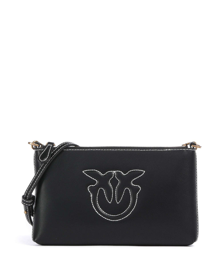 Pinko Flat Mini Crossbody bag nero/antique gold