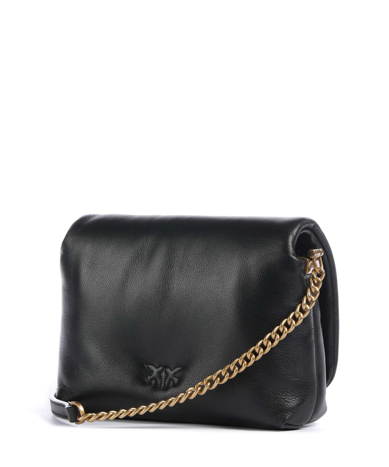 Pinko Love Click Puff Baby Crossbody bag nero/antique gold