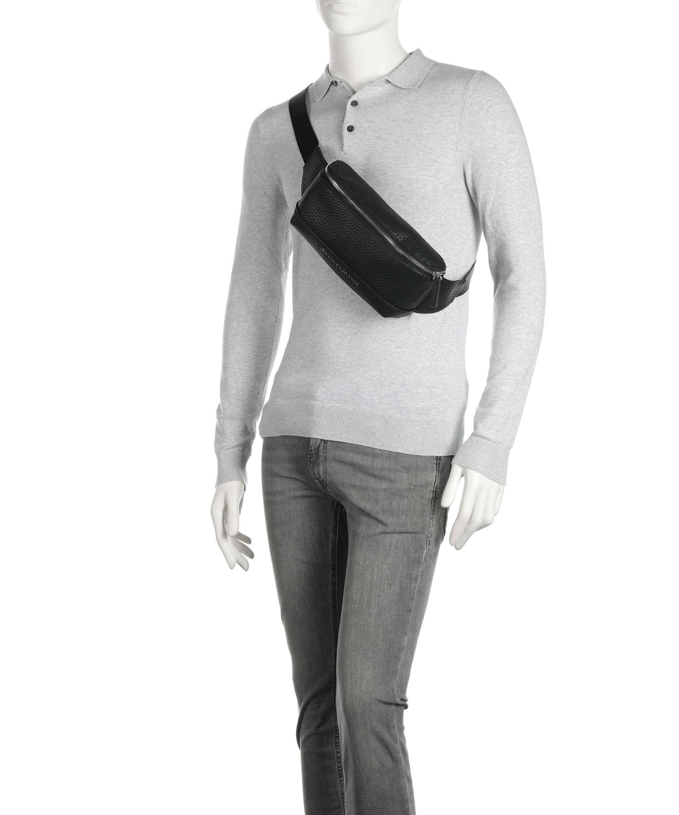 Armani Exchange Capri Fanny pack black