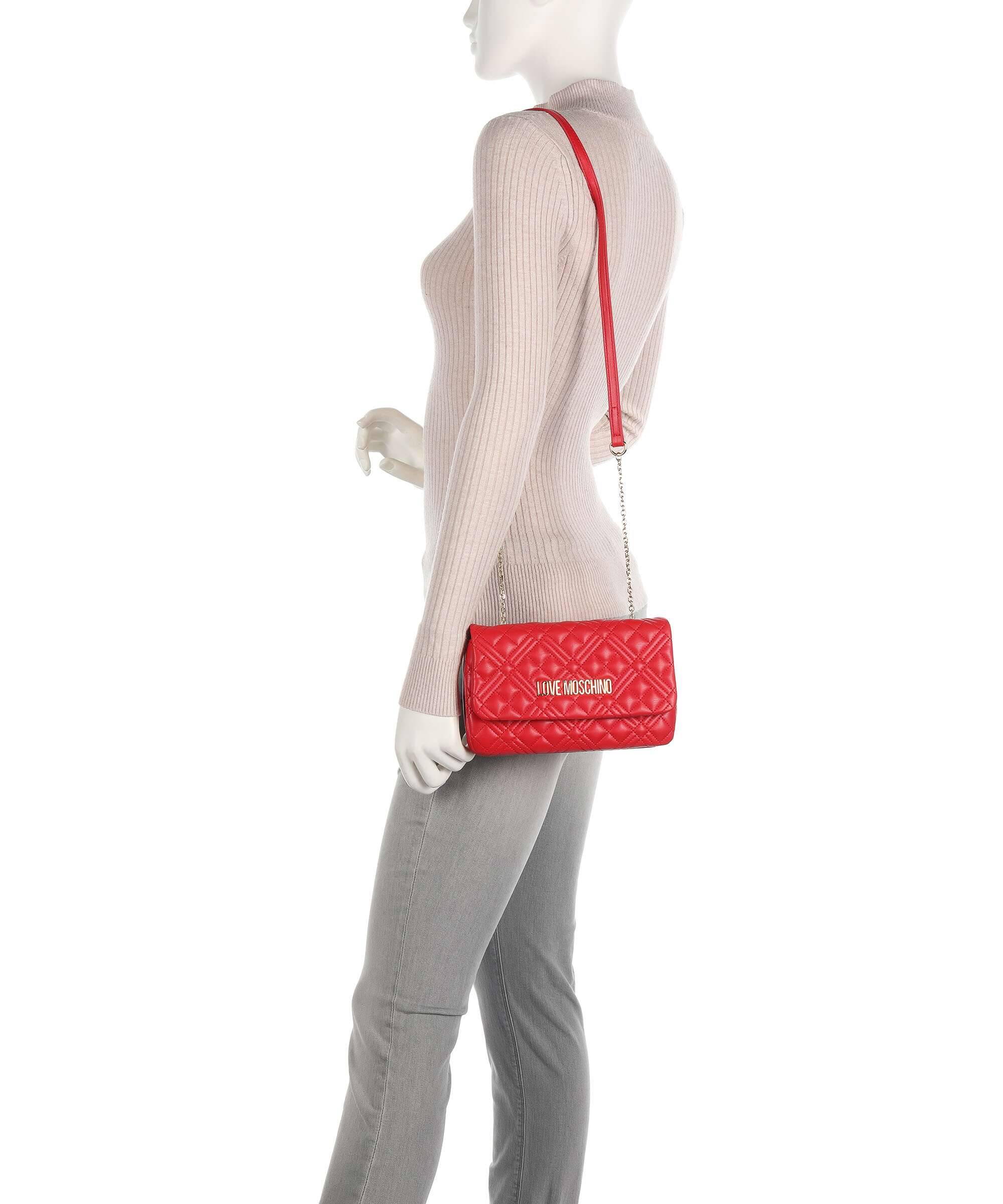 Love Moschino Smart Daily Crossbody bag rosso