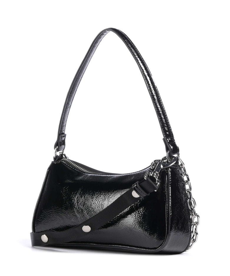 Replay Shoulder bag shiny black