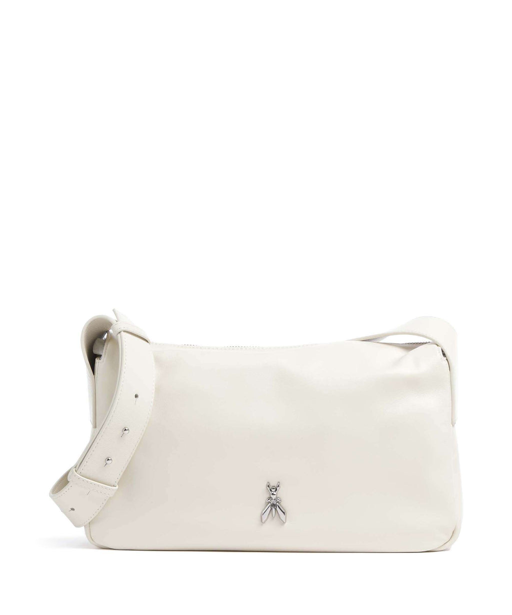 Patrizia Pepe Reverse Crossbody bag offwhite