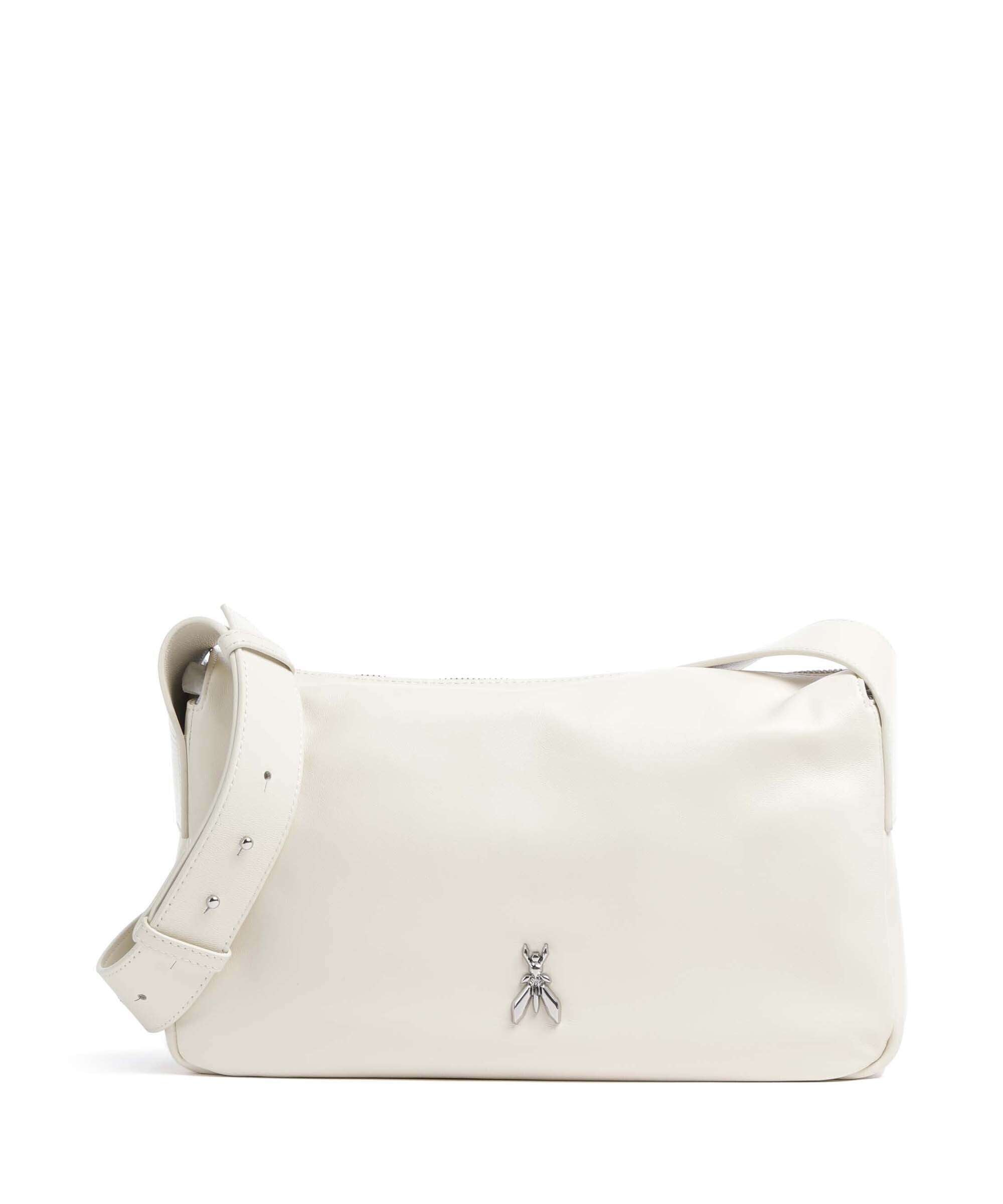 Patrizia Pepe Reverse Crossbody bag offwhite
