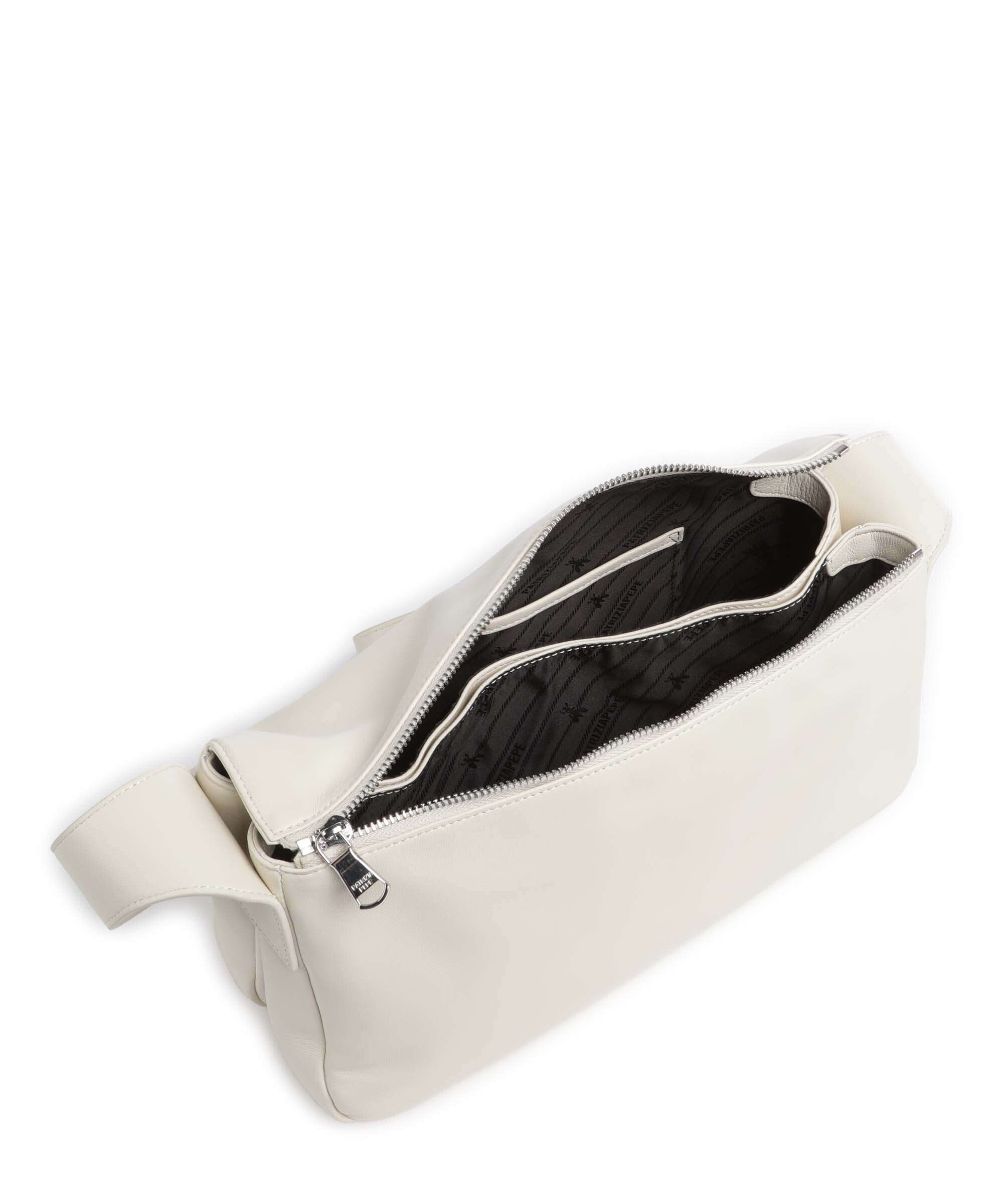 Patrizia Pepe Reverse Crossbody bag offwhite