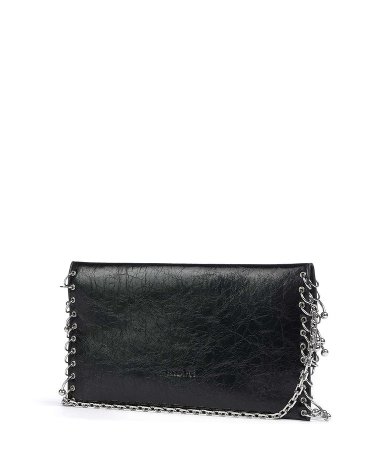 Patrizia Pepe Fly Glossy Crossbody bag nero