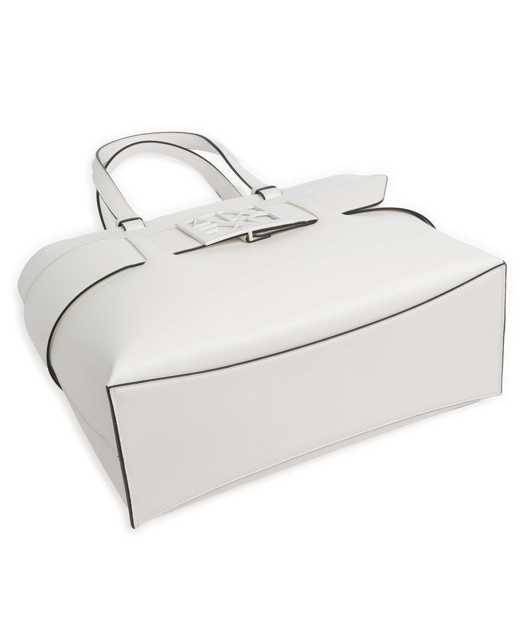 Armani Exchange Susie S Tote bag optical white