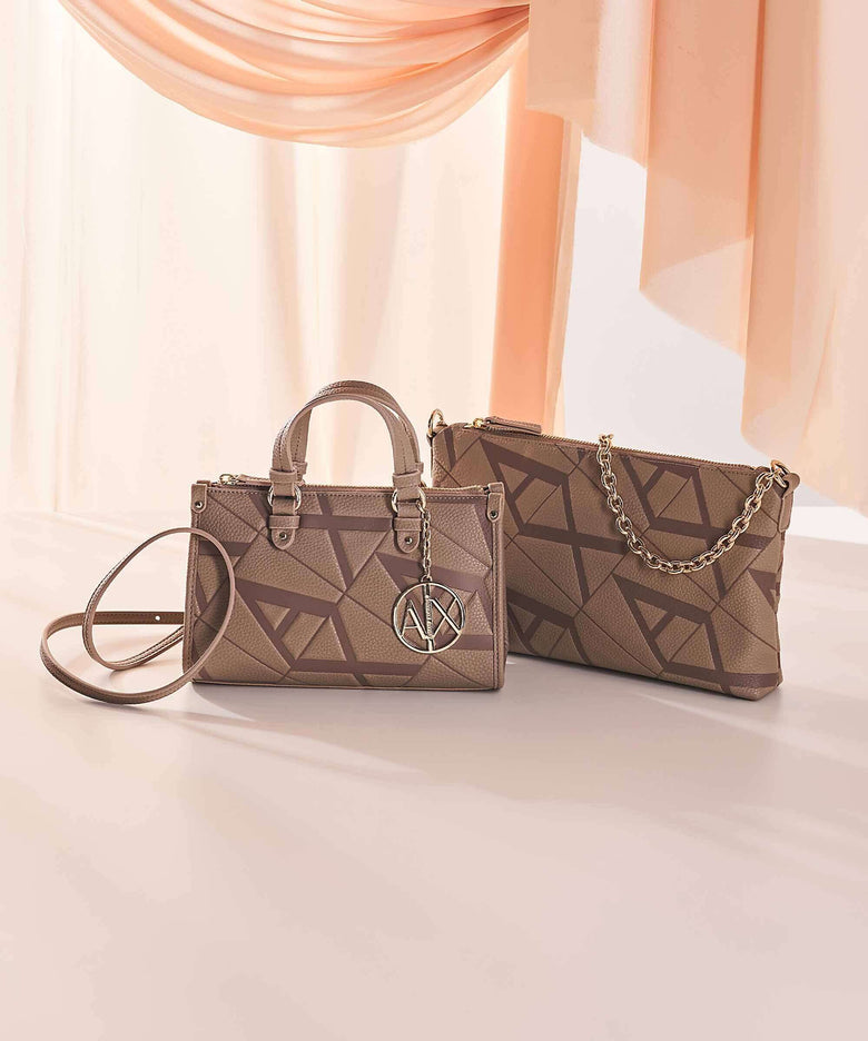 Armani Exchange Gynger Shoulder bag dark pisco