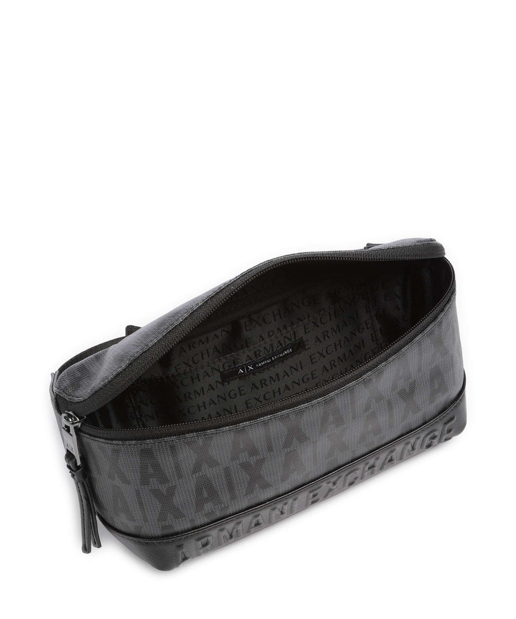 Armani Exchange Belt bag asphalt black
