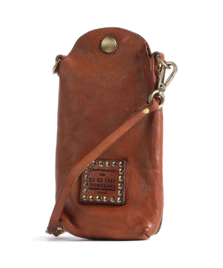 Campomaggi Phone bag cognac