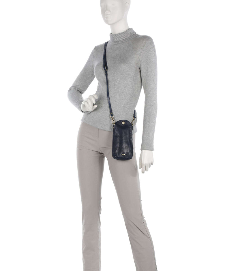 Campomaggi Phone bag zaffiro