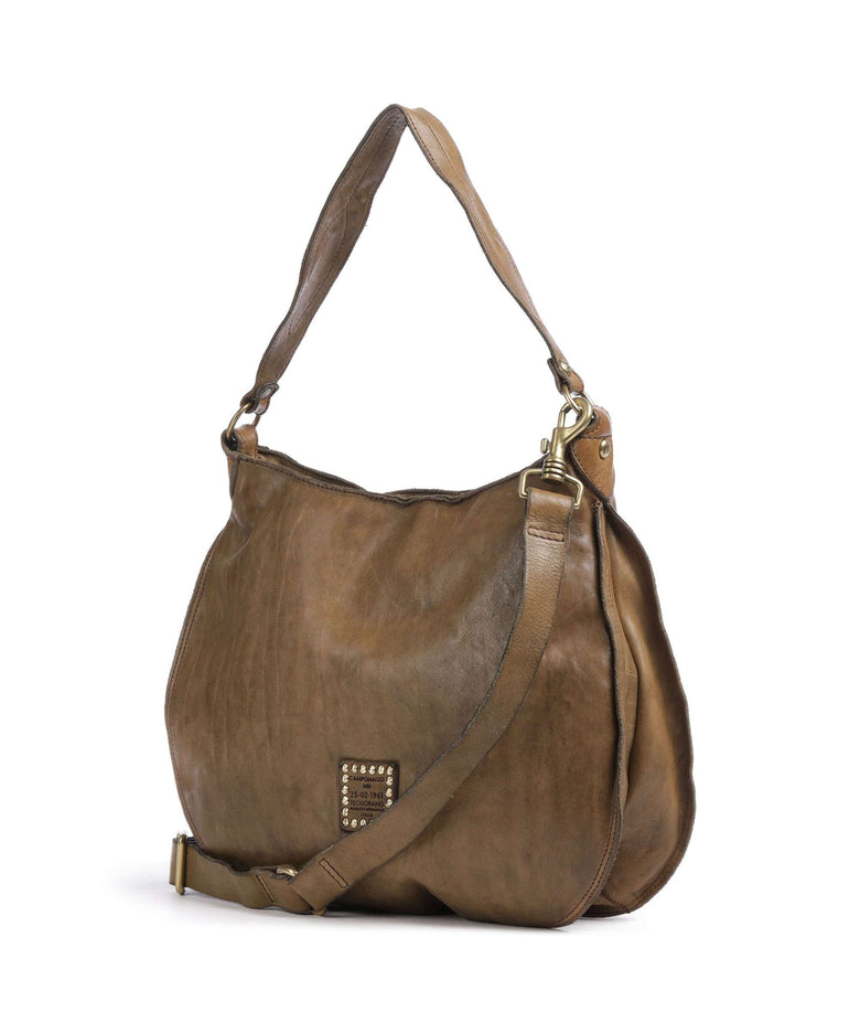 Campomaggi Hobo bag verde militare