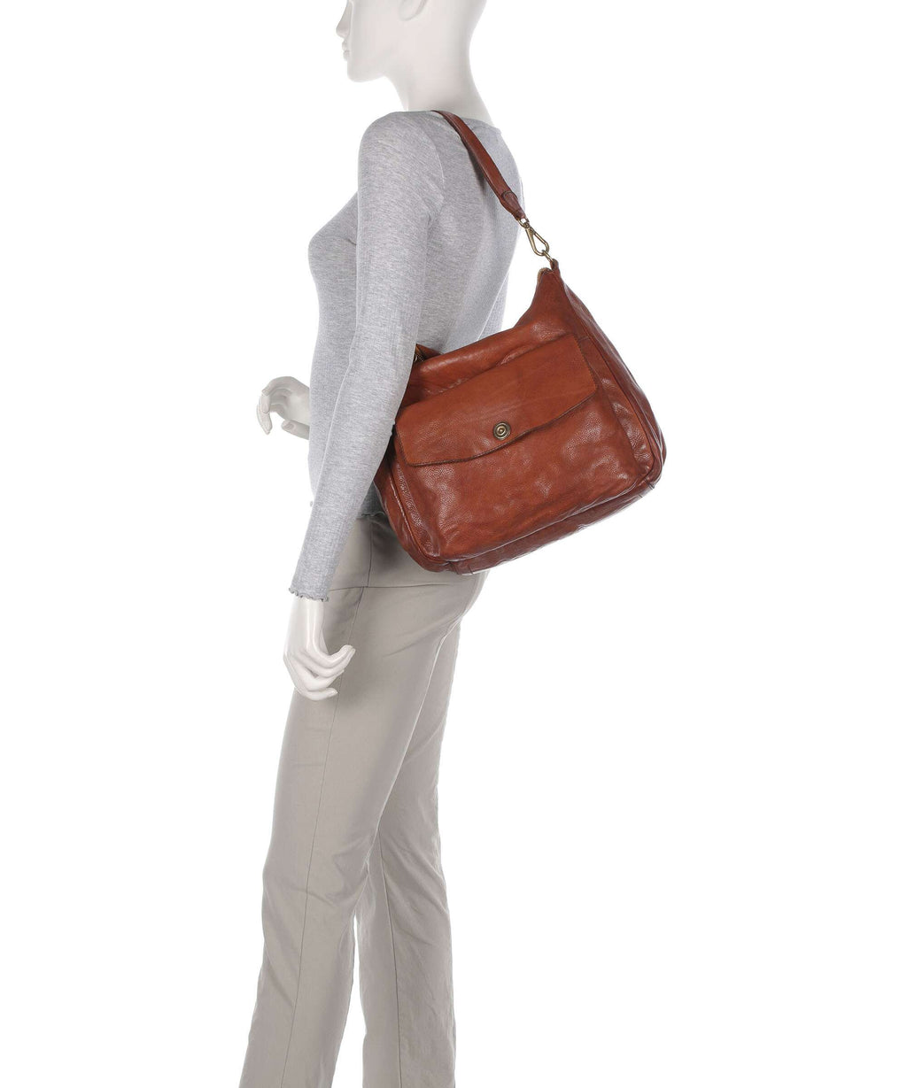 Campomaggi Hobo bag cognac