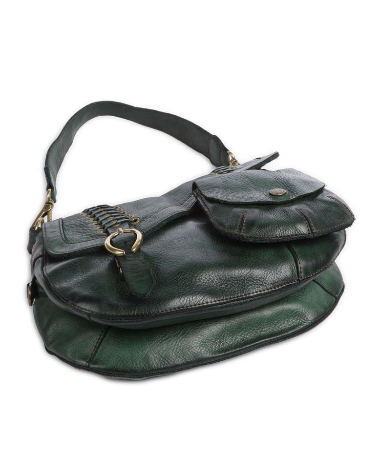 Campomaggi Shoulder bag green bottle