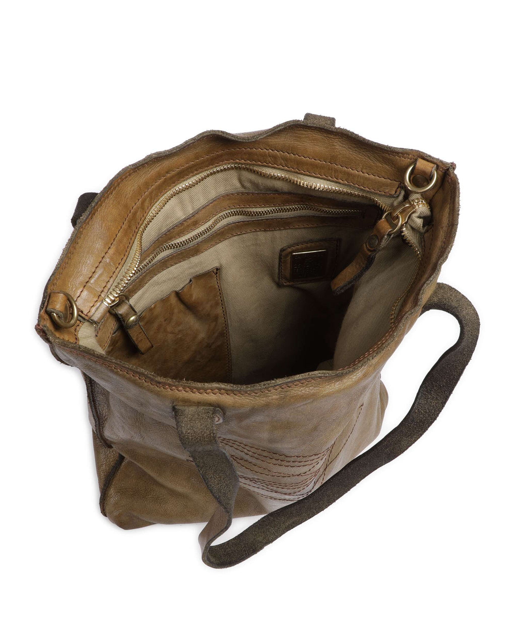 Campomaggi Tote bag verde militare