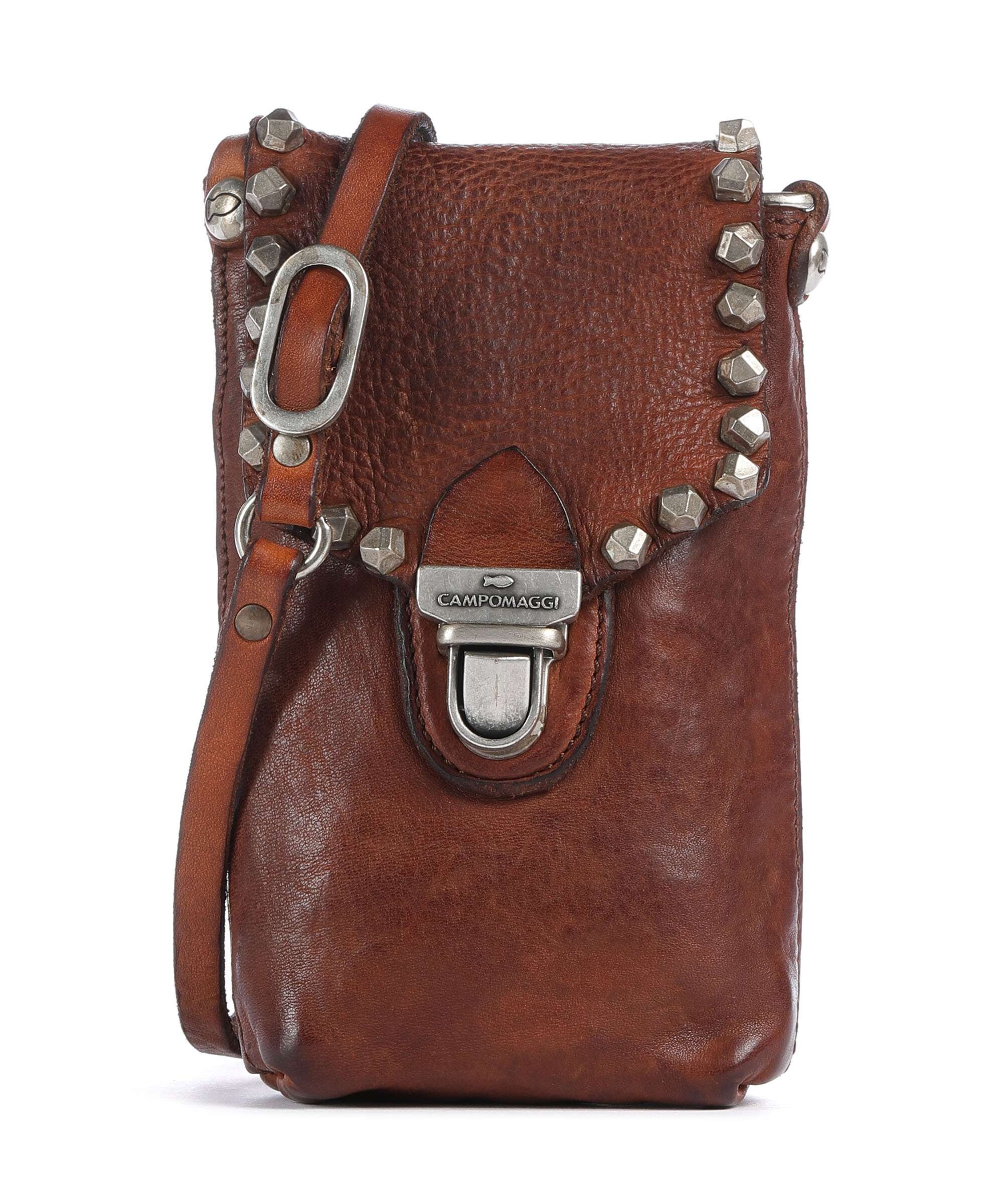 Campomaggi Phone bag cognac