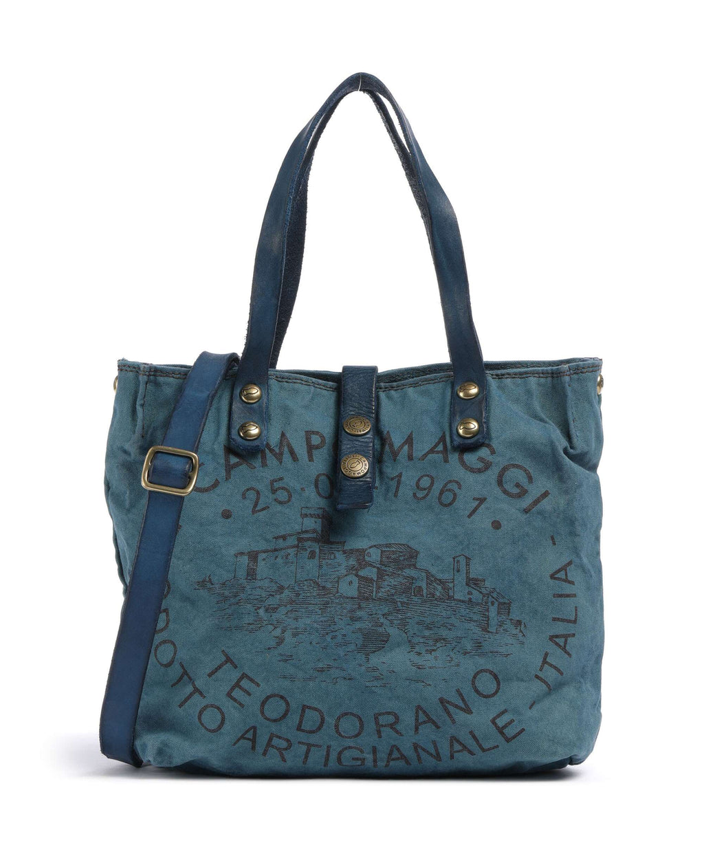 Campomaggi Handbag beige/zaffiro/moro