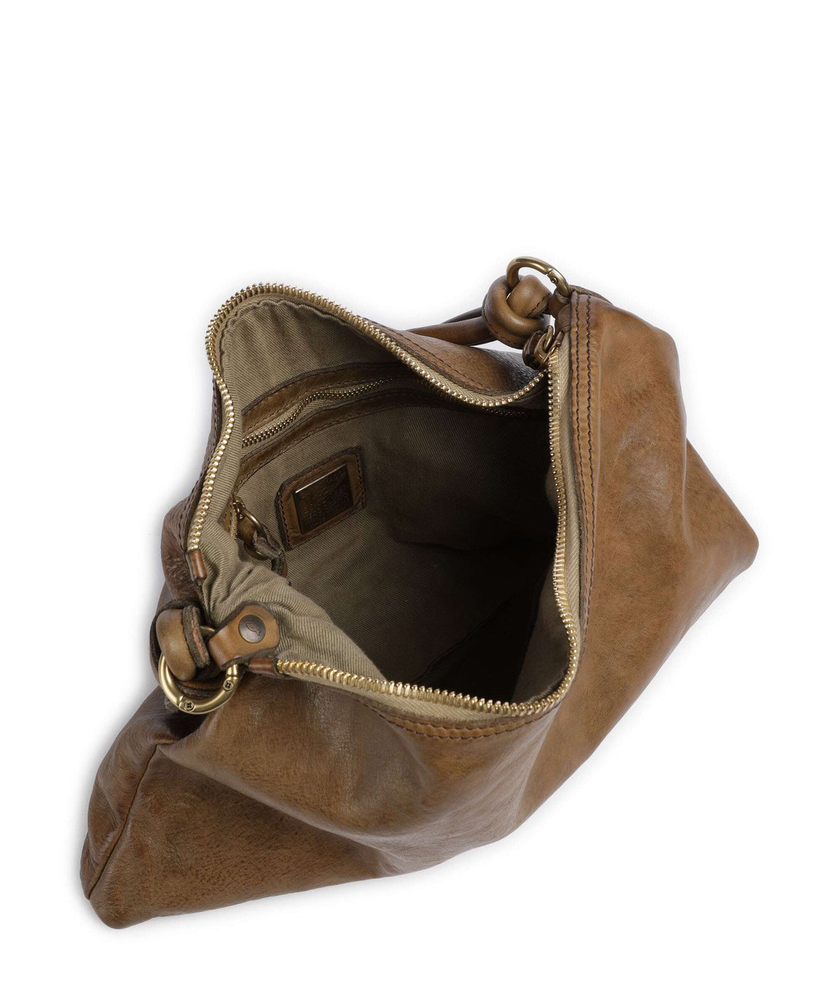 Campomaggi Hobo bag verde militare