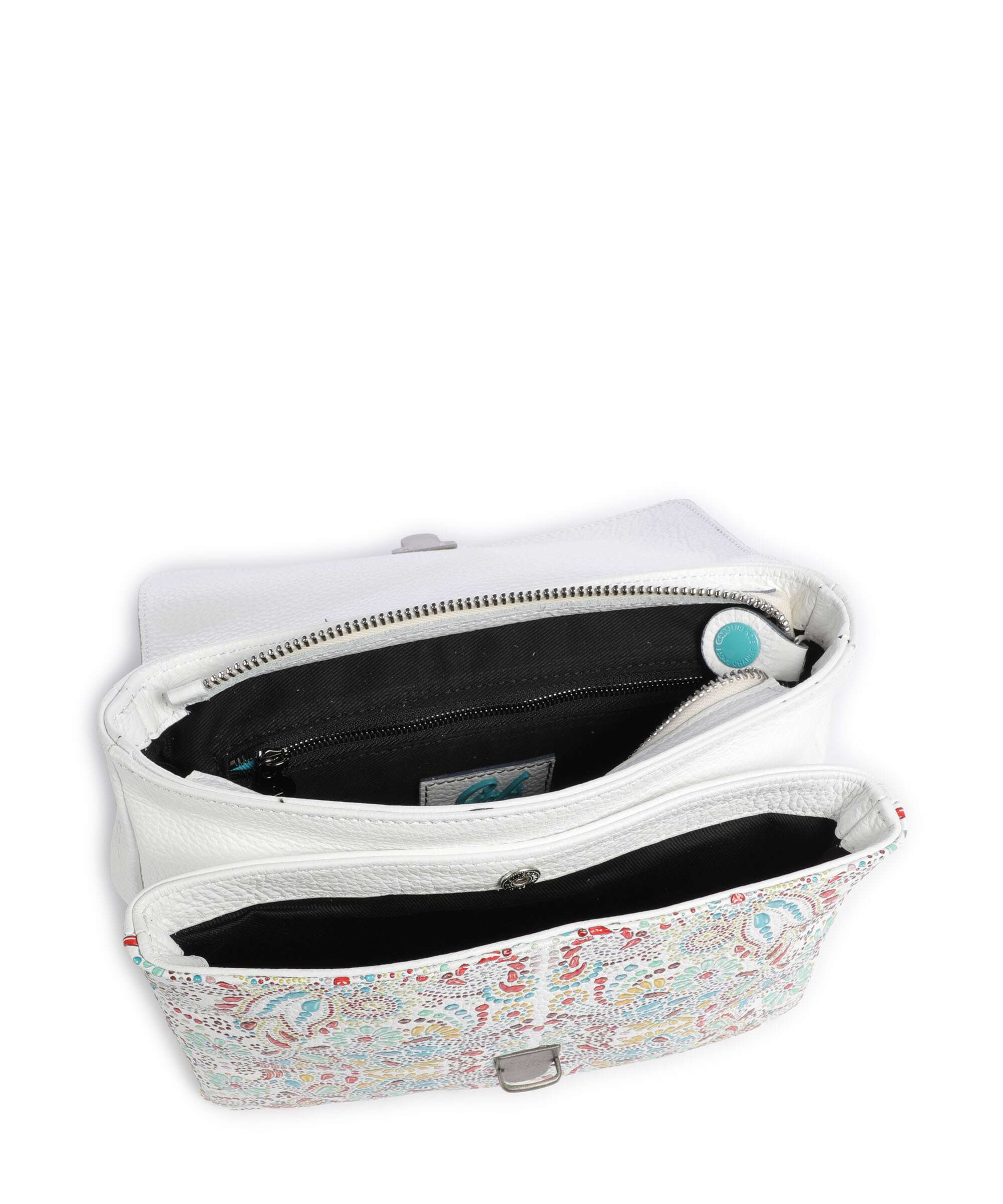 Gabs Phoenix Maioliche Shaila Crossbody bag white