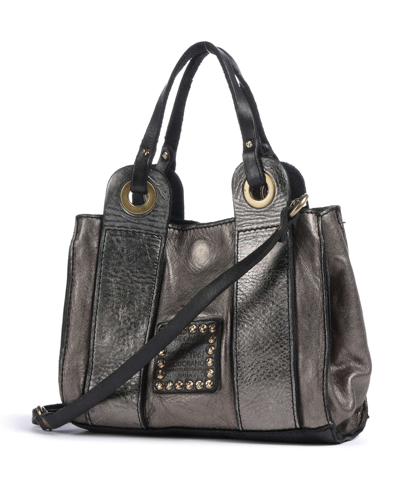 Campomaggi Crossbody bag lead grey