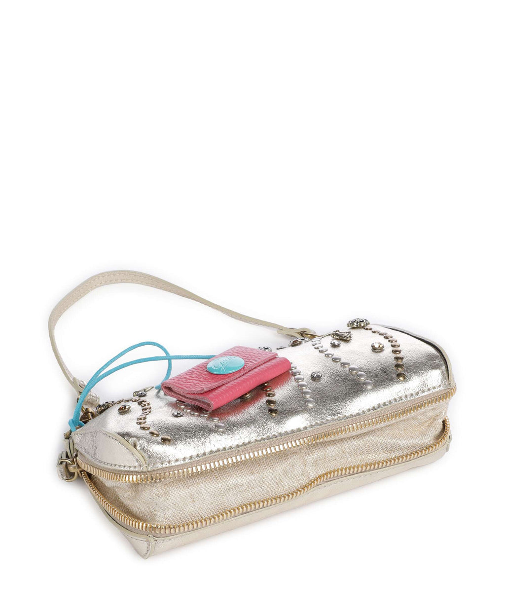 Gabs Oceania Pepita Shoulder bag platinum