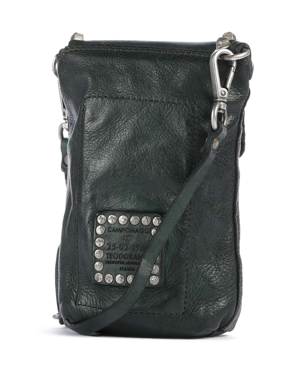 Campomaggi Phone bag green bottle