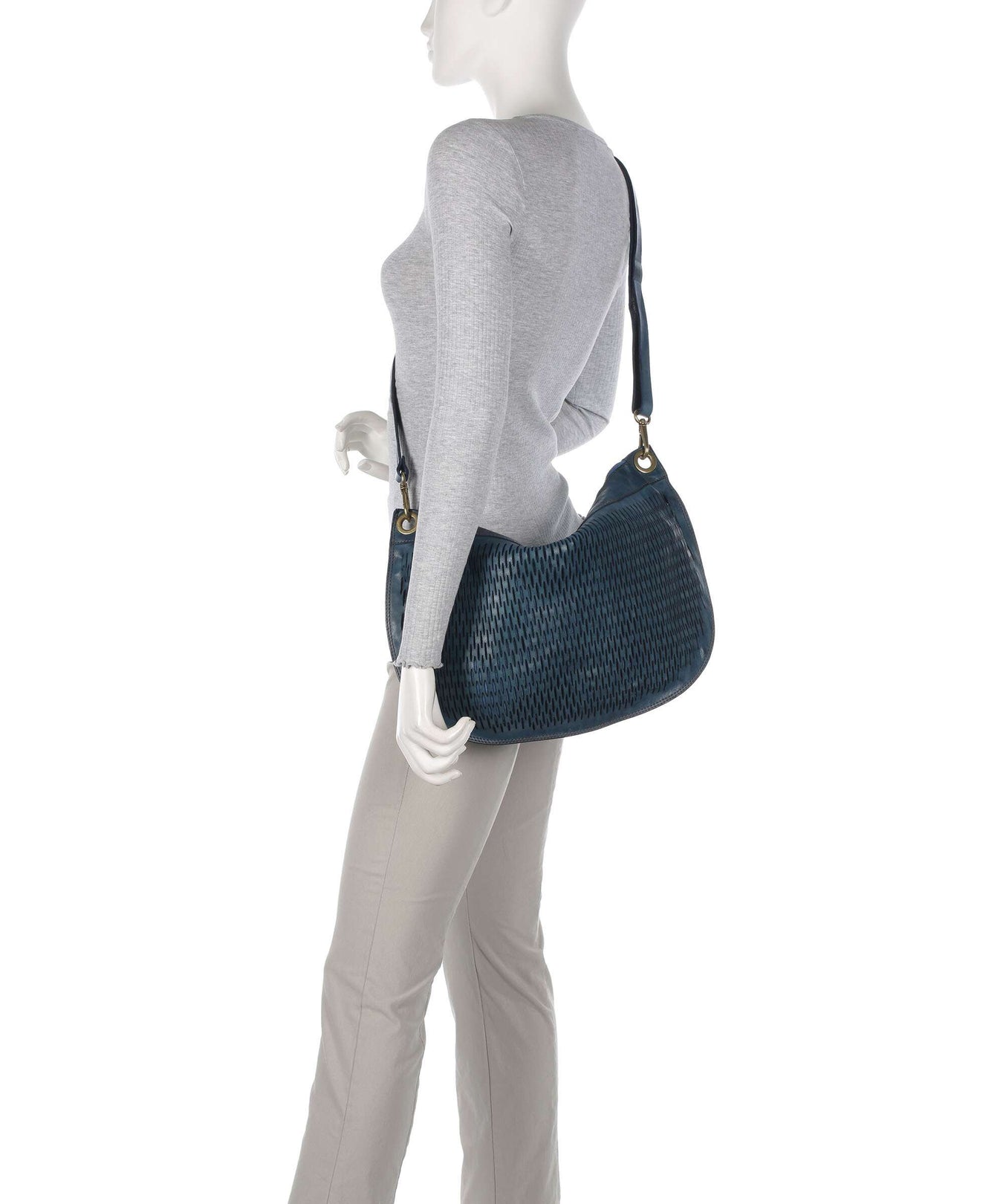 Campomaggi Hobo bag zaffiro